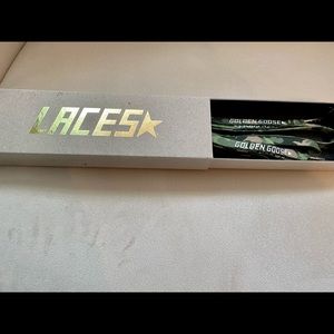 Authentic Golden Goose Camouflage Laces